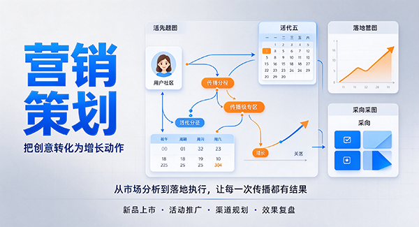 海港区营销策划